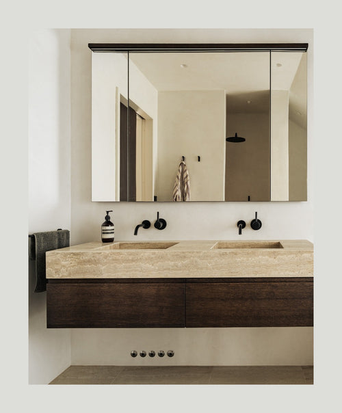 Double Vanity in situ