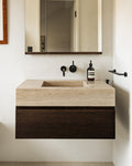 Single Vanity in situ